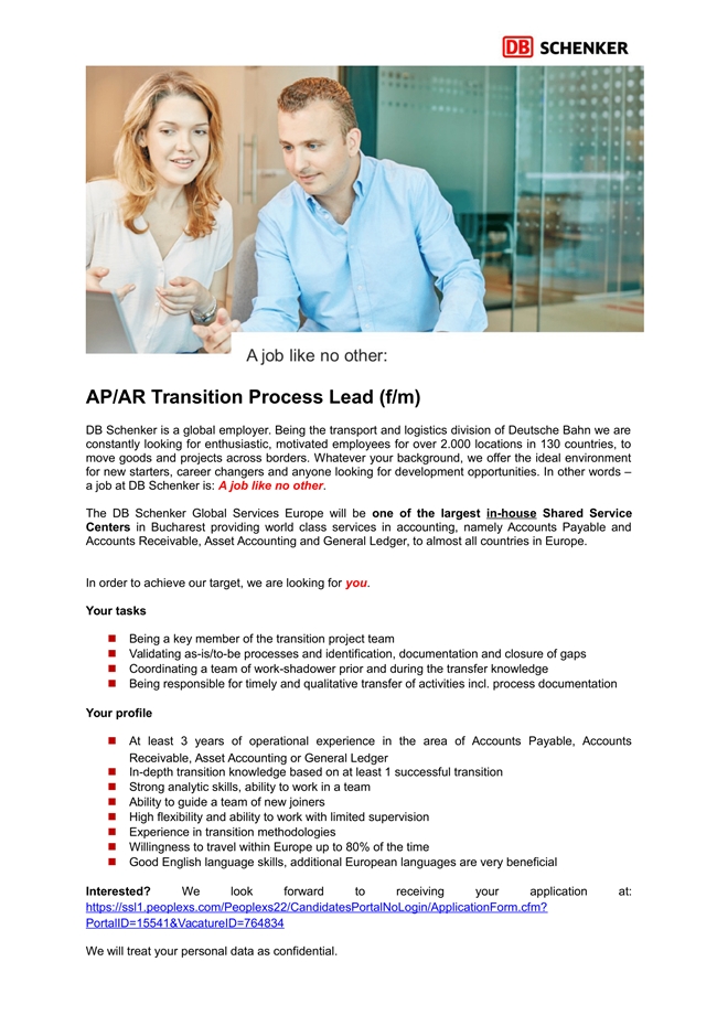 ap  ar transition process lead