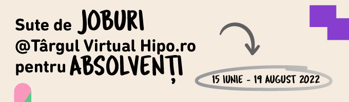 Targul Virtual Hipo.ro pentru Absolventi 2022